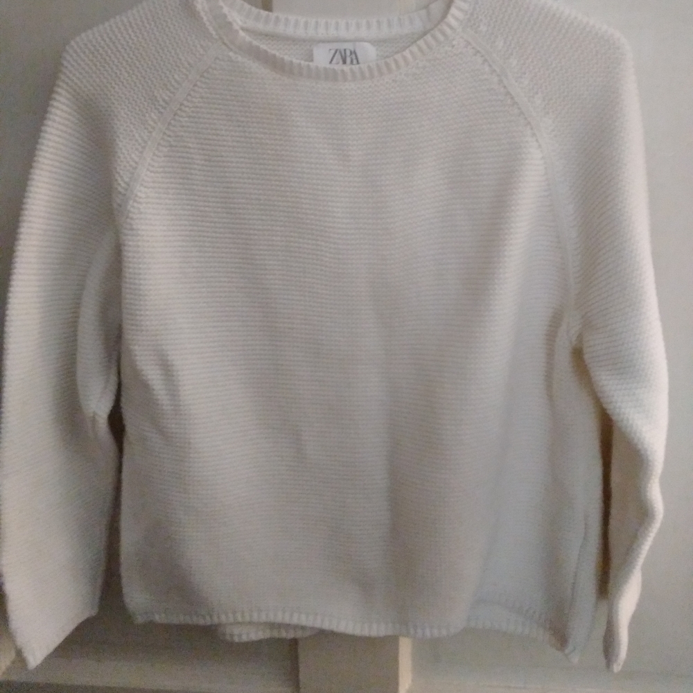 Zara kids knit sweater EUC